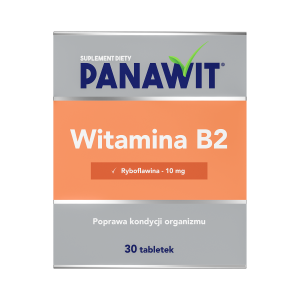 Panawit Witamina B2, tabletki, 30 sztuk