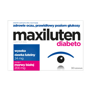 Maxiluten Diabeto, tabletki, 30 sztuk