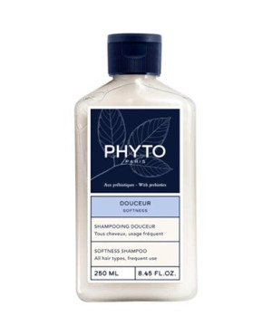 Phyto Softness Delikatny Szampon dla każdego rodzaju włosów, 250 ml