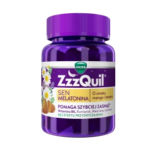 Zzzquil Natura Żelki o smaku Mango&Banan, 30 sztuk