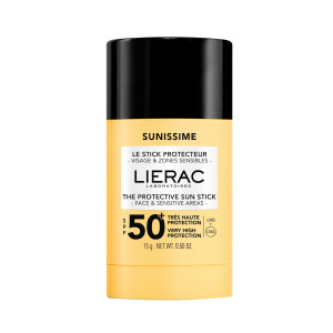 Lierac Sunissime, sztyft ochronny 50 SPF+ anti-aging, 15 g