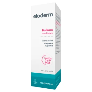 Eloderm, balsam nawilżający skóra sucha, atopowa, egzema od pierwszego dnia życia, 200 ml