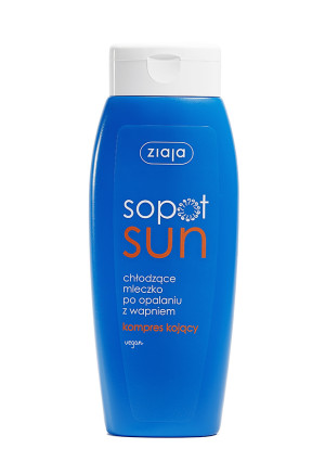 Ziaja Sopot Sun, mleczko po opalaniu z wapniem, 200 ml