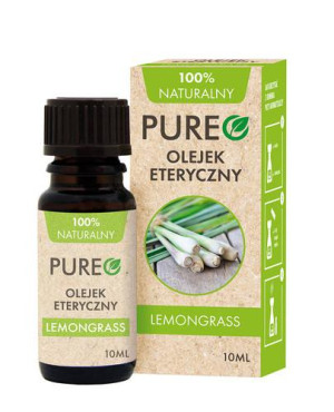 PUREO Naturalny olejek eteryczny Lemongrass, 10 ml