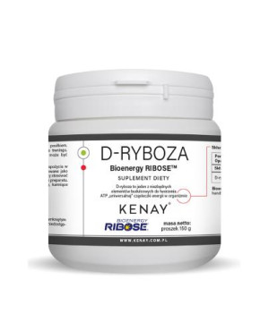 Kenay, D-Ryboza Bioenergy Ribose, 150 g