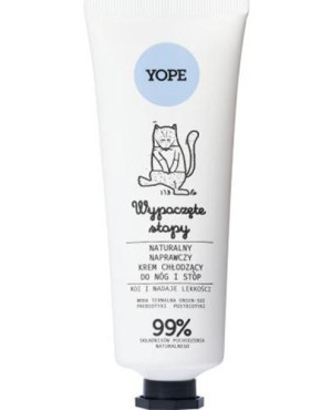 Yope Foot Naturalny Naprawczy Krem chłodzący do nóg i stóp, 75 ml