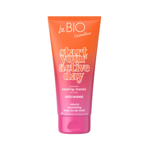 BeBio Start your active day, Peeling-maska odżywienie, 200 ml
