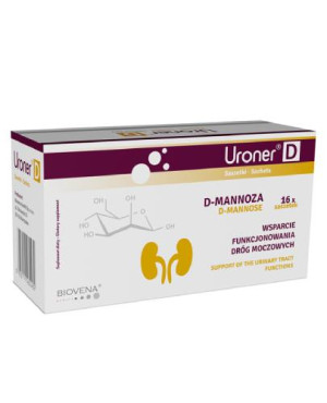 Uroner D, 16 saszetek x 2 g