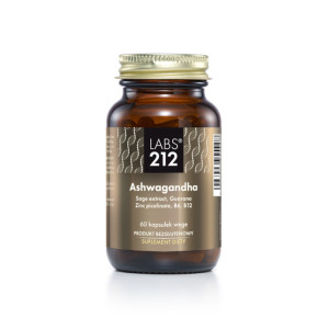 Labs212 Ashwagandha, kapsułki, 60 sztuk