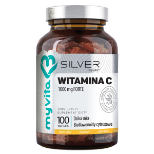 MYVITA SILVER Witamina C 1000 mg FORTE - 100 kaps.