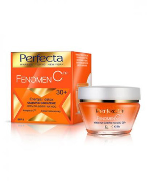 PERFECTA FENOMEN C 30+ Energia i detox, głębokie nawilżenie, 50 ml