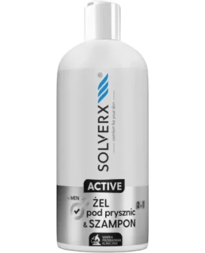 Solverx Active For Men żel pod prysznic i szampon 2w1 400 ml