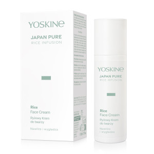 Yoskine Japan Pure Rice Infusion, Ryżowy Krem do twarzy, 50 ml