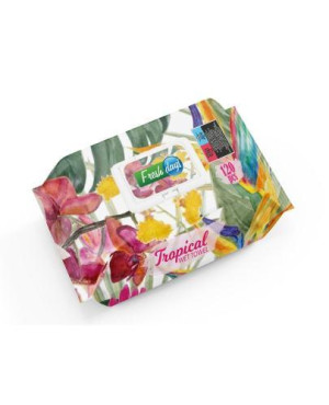 Fresh Days Tropical, chusteczki mokre, 120 sztuk