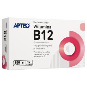 APTEO Witamina B12 - 100 tabl.
