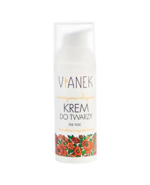 Vianek, Intensywnie odżywczy krem do twarzy na noc, 50 ml