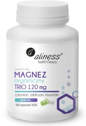 Aliness, L-Treonian magnezu Magtein, 72 mg, tabletki, 60 sztuk
