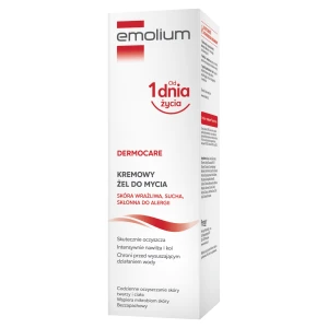 Emolium Dermocare Kremowy żel do mycia - 200 ml - cena, opinie, właściwości