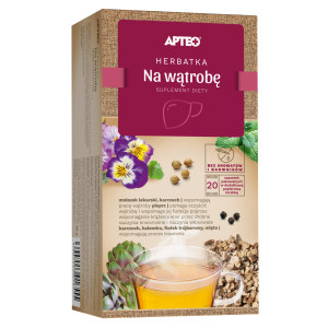 Apteo Herbatka na wątrobę 20 saszetek