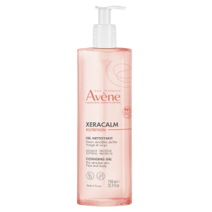 AVENE XERACALM NUTRITION, żel oczyszczający do twarzy i ciała, 750 ml