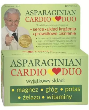 Asparaginian Cardioduo, tabletki, 50 sztuk