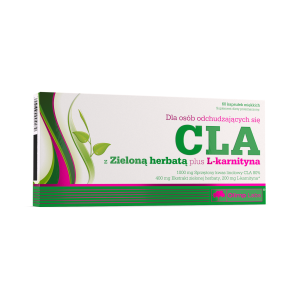 Olimp CLA z Zieloną herbatą + L-karnityna, 60 kapsułek