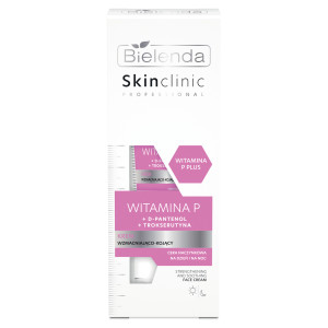Bielenda Skin Clinic Professional Witamina P, krem wzmacniająco-kojący, 40 ml