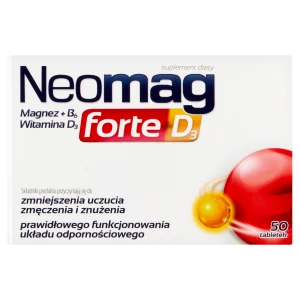 NeoMag Forte D3, tabletki, 50 sztuk
