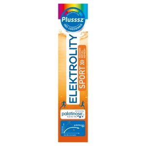 Plusssz Elektrolity Sport, tabletki musujące, 24 sztuki