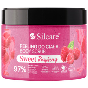 Silcare Scrub Body Sweet Raspberry, peeling, 350 g