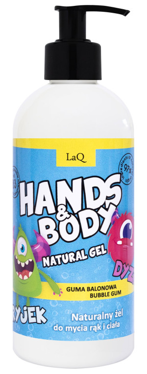 LaQ, żel do mycia dla dzieci Guma balonowa, 300 ml