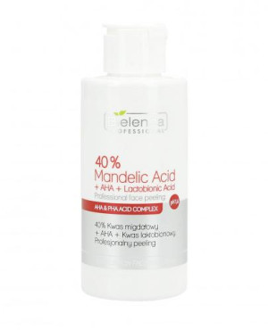 Bielenda Professional 40% Kwas migdałowy + AHA + Kwas laktobionowy, Profesjonalny peeling, 150 g