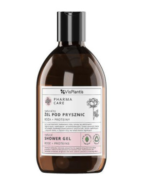 PHARMA CARE Żel pod prysznic regenerujący Róża + Proteiny, 500 ml