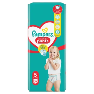 Pampers Pants Pieluchomajtki rozmiar 5, 12-17 kg, 48 sztuki