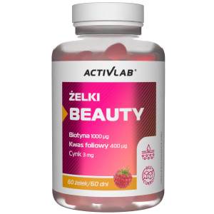 ActivLab, Żelki Beauty - malina, żelki, 60 sztuk