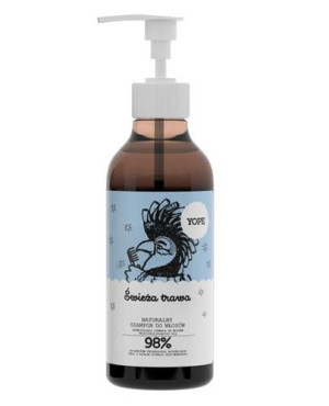 YOPE Świeża trawa Szampon do włosów - 300 ml