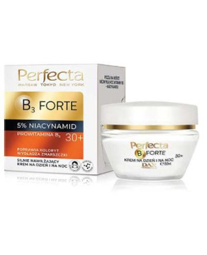 Perfecta B3 Forte Silnie Nawilżający Krem 30+ na dzień i na noc, 50 ml