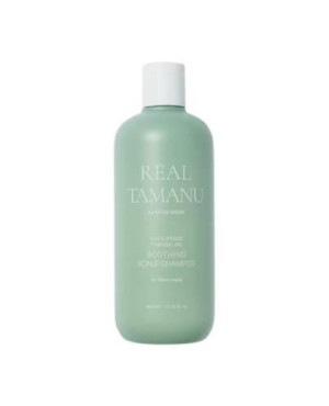 Rated Green REAL TAMANU, Szampon kojący skórę głowy z olejem tamanu, 400 ml