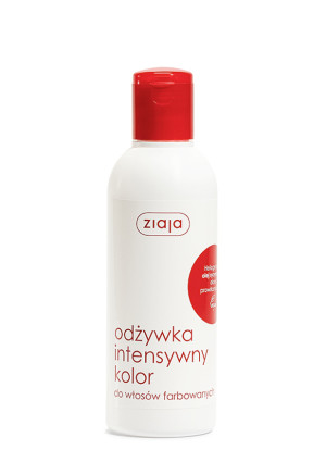 ZIAJA Odżywka intensywny kolor olej rycynowy, 200 ml