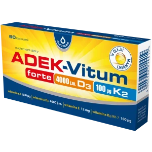 ADEK-Vitum forte, kapsułki, 60 sztuk
