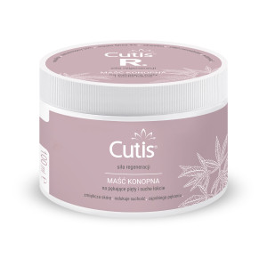 Cutis R-Regeneracja, maść konopna+ CBD, na pękające pięty i suche łokcie, 100 ml