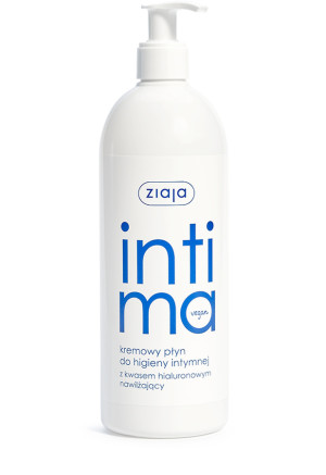 ZIAJA INTIMA, Płyn do higieny intymnej z kwasem hialuronowym, 500 ml