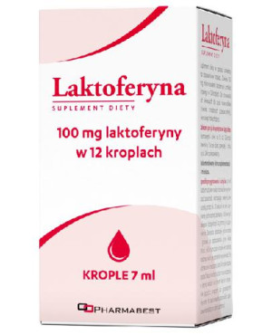 Laktoferyna, krople doustne, 7 ml