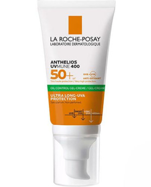 La Roche Posay, Anthelios UVMUNE 400 Oil Control, żel-krem SPF 50+, 50 ml
