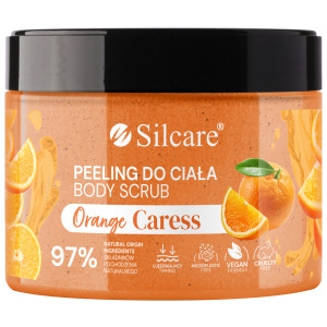 Silcare Scrub Body Orange Caress, peeling, 350 g