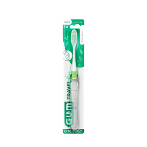 SUNSTAR GUM TRAVEL Szczoteczka podróżna SOFT, 1 sztuka