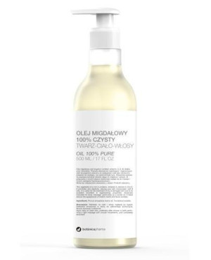 Botanicapharma, Olej migdałowy 100% czysty, 500 ml