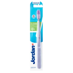 Jordan Clean Smile Medium Szczoteczka do zębów, 1 sztuka
