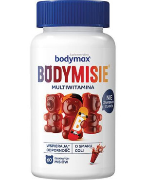 Bodymax Bodymisie, żelki, o smaku coli, 60 sztuk