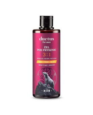 Duetus for Men energetyzujący żel pod prysznic 3w1, 300 ml